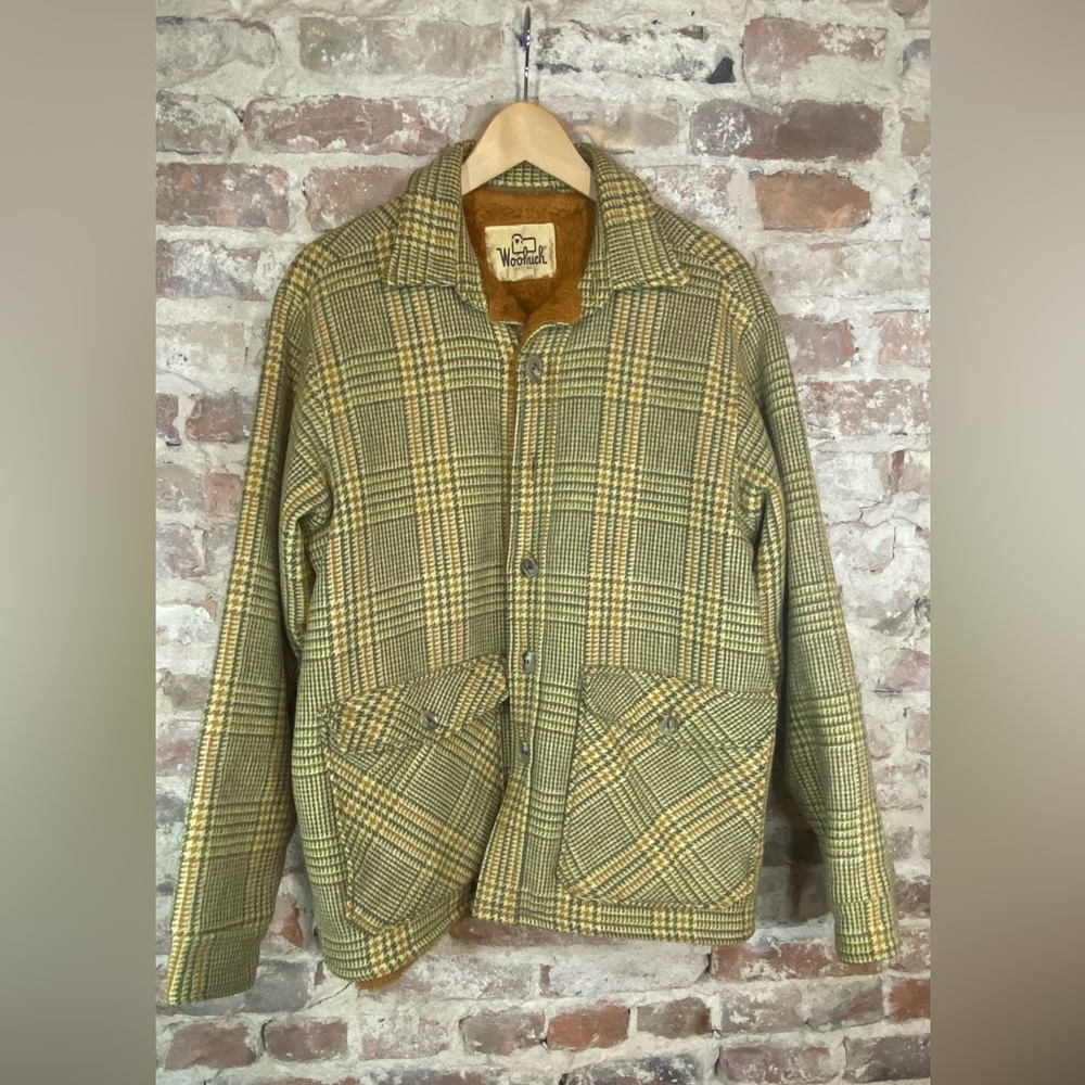 Vintage 70s Woolrich fur lined jacket